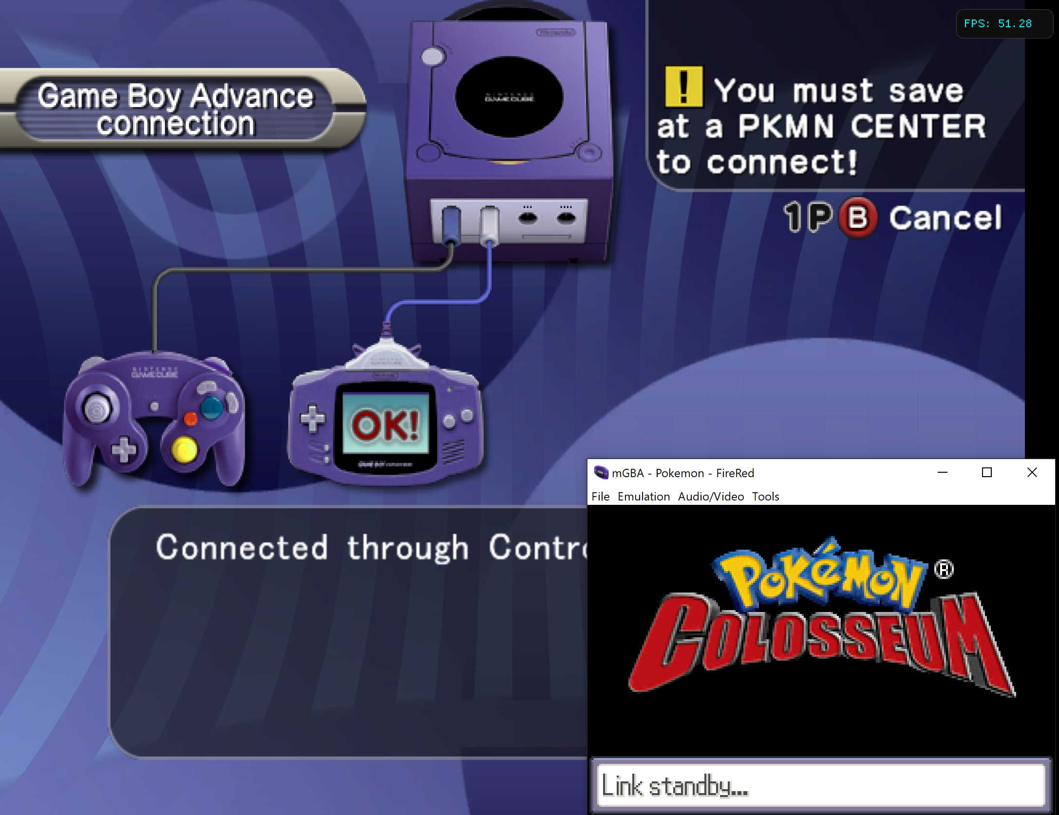 trade pokemon on emulator mac